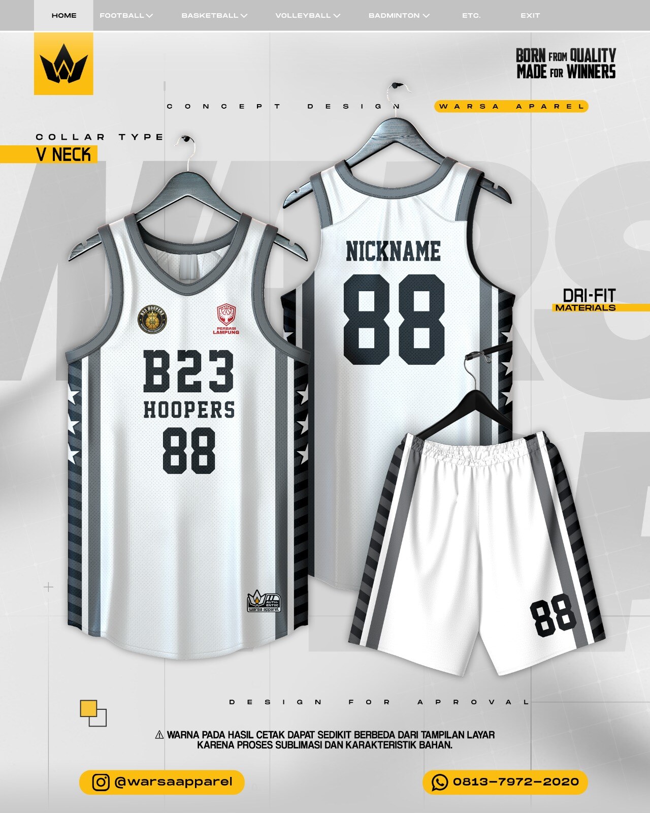 Produk custom Waroeng Sablon 1