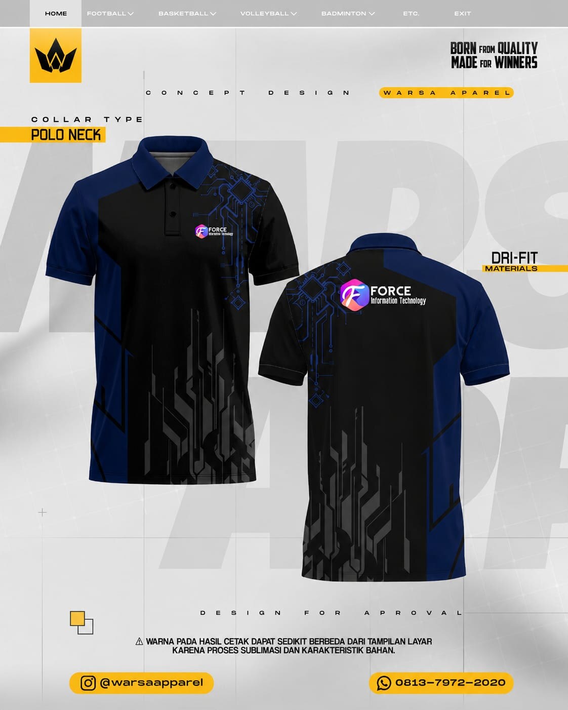 Produk custom Waroeng Sablon 6