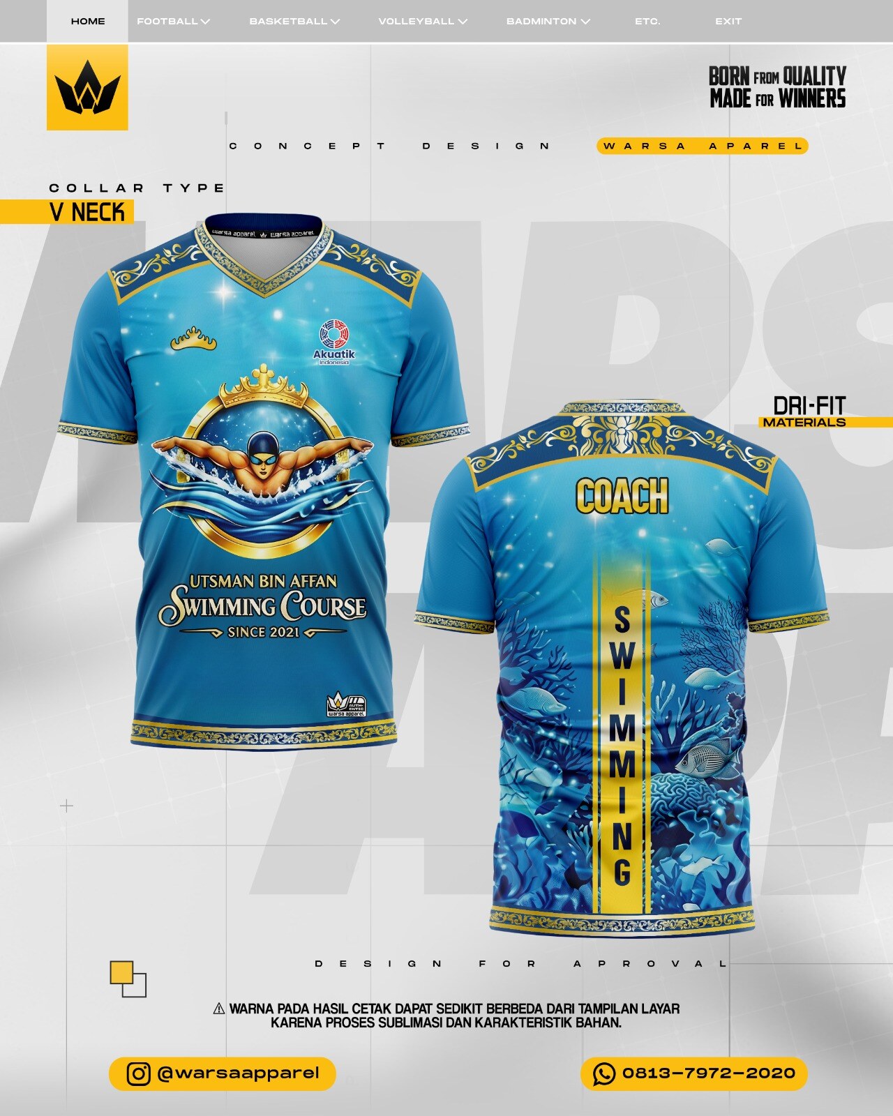 Produk custom Waroeng Sablon 7